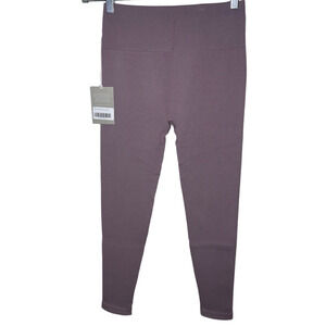 Everlane‎ Organic Cotton Seamless Ribbed Legging M/L Dusty Lavender Purple